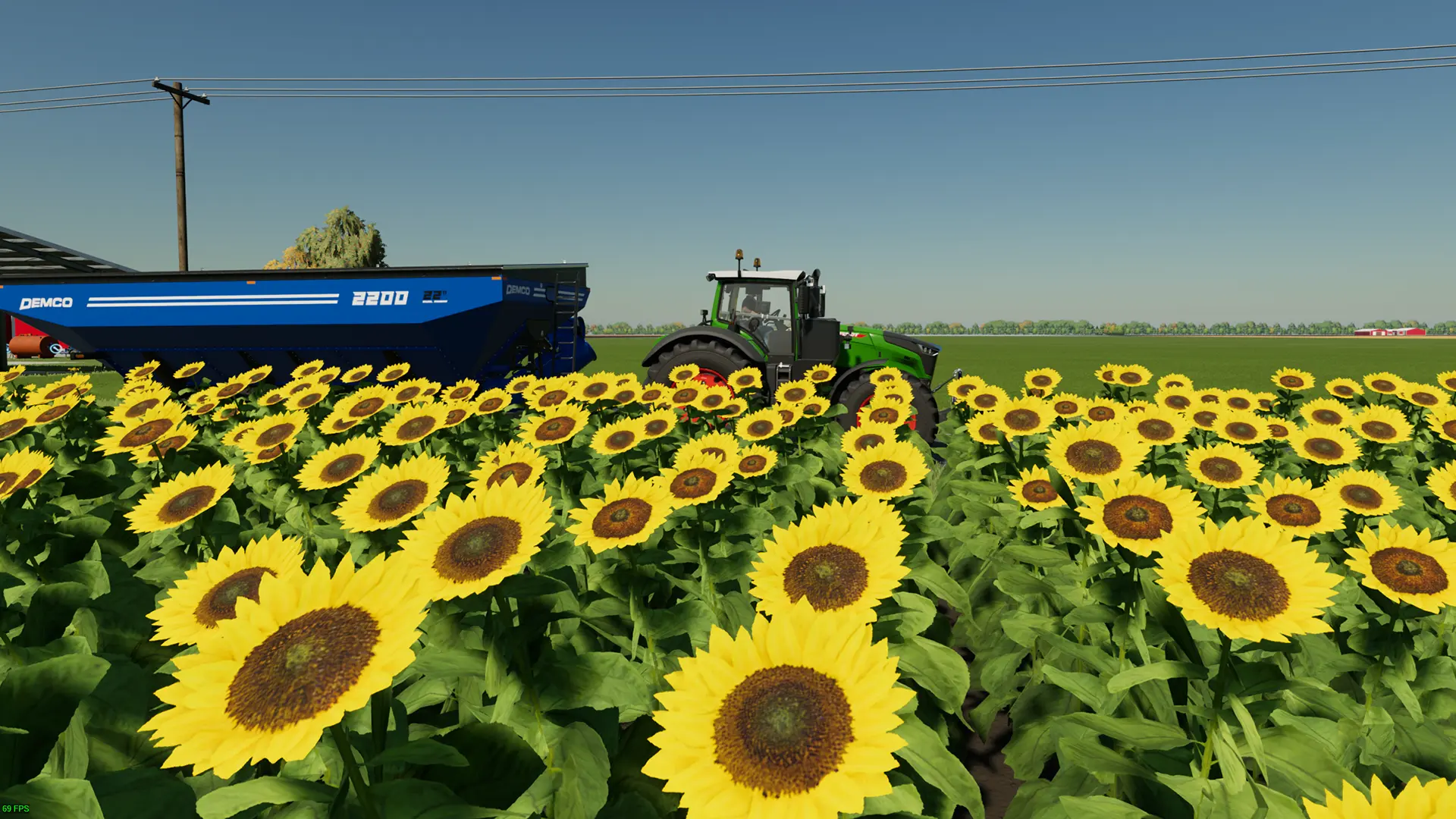 Farming Simulator Sunflower Field