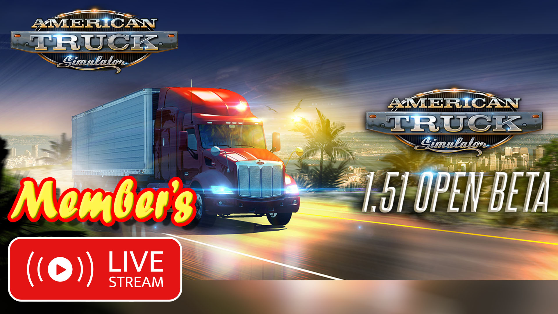 First Look! 1.51 Open Beta in ATS Member's Stream