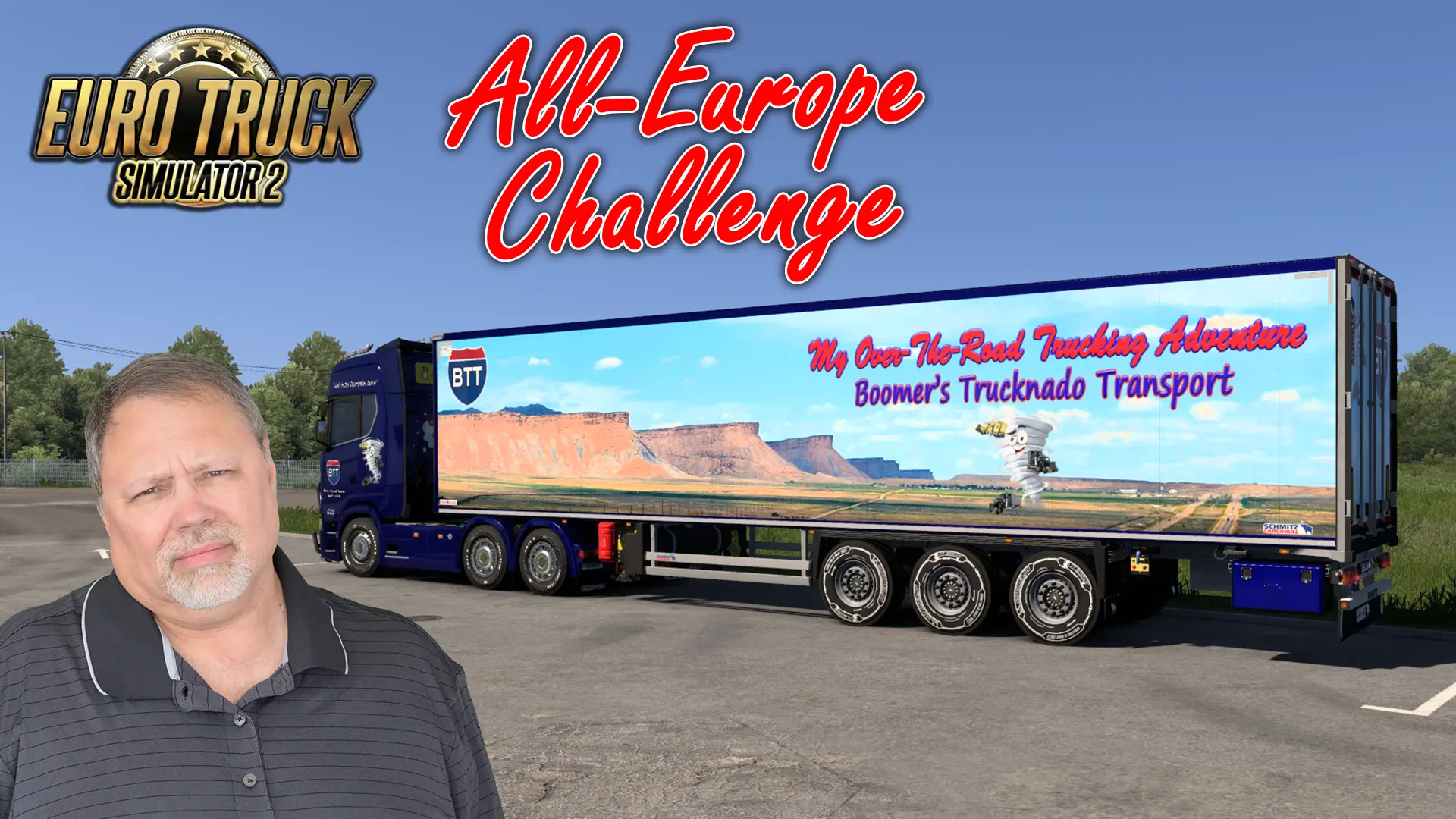 Euro Truck Simulator 2 All-Europe Challenge North Macedonia to Norway 3