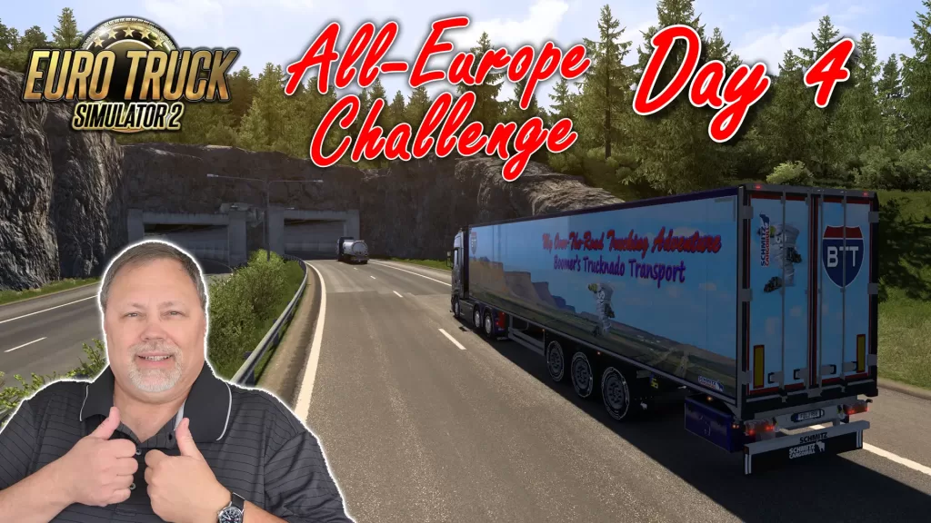 ETS2 All-Europe Challenge: North Macedonia to Norway 4