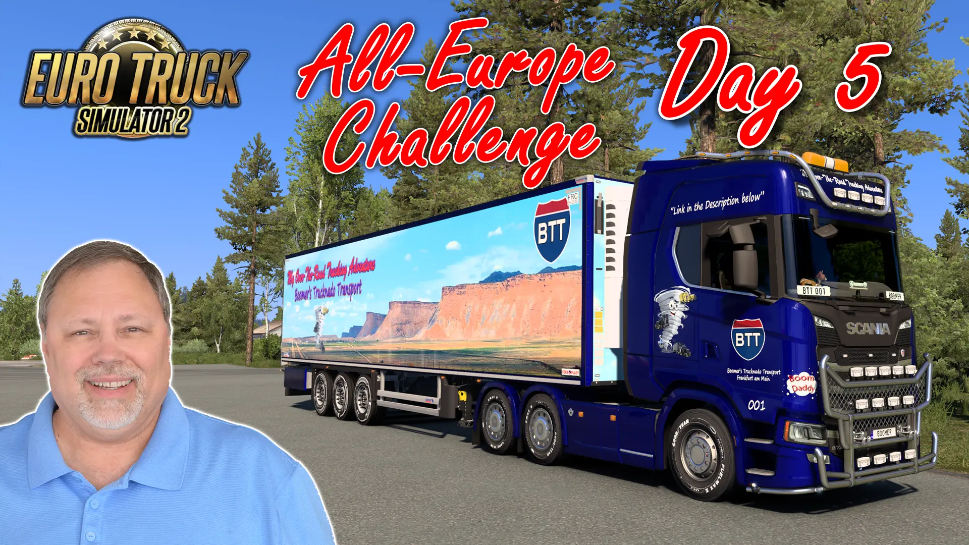 ETS2 All-Europe Challenge: North Macedonia to Norway 5