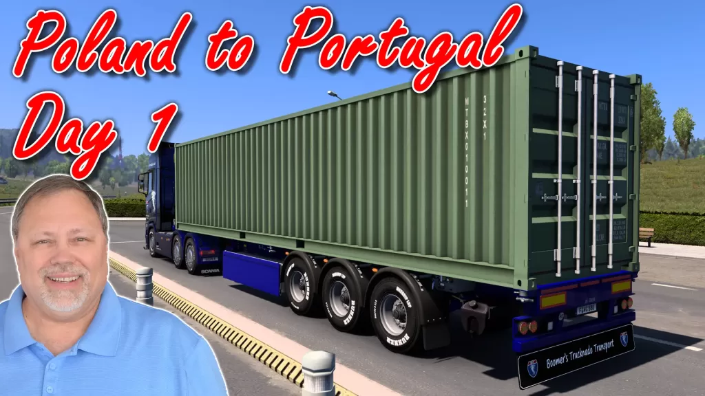 ETS2 Poland to Portugal Day One All-Europe Challenge