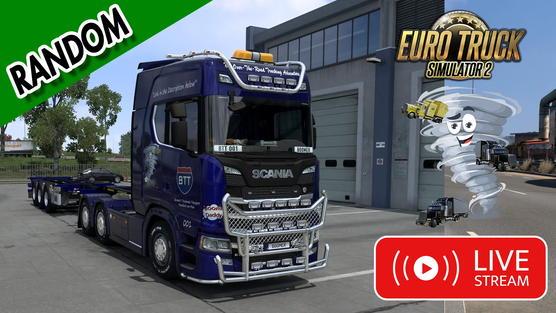 Euro Truck Simulator 2 Random ProMods Live Stream