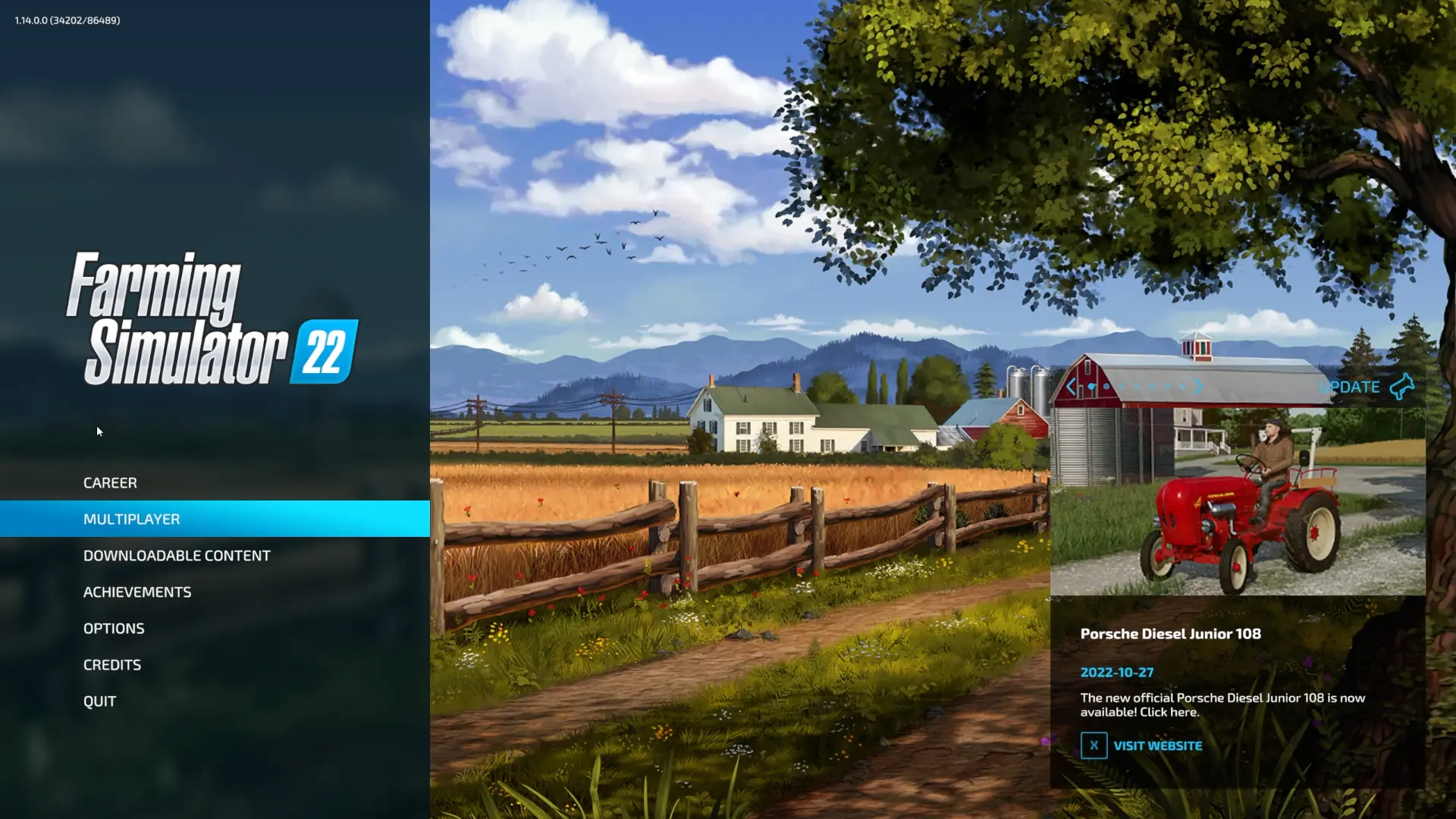 How to Join a Multiplayer Map in Farming Simulator 22