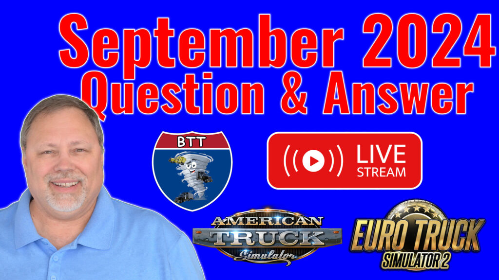 Members September 2024 QA Live Stream