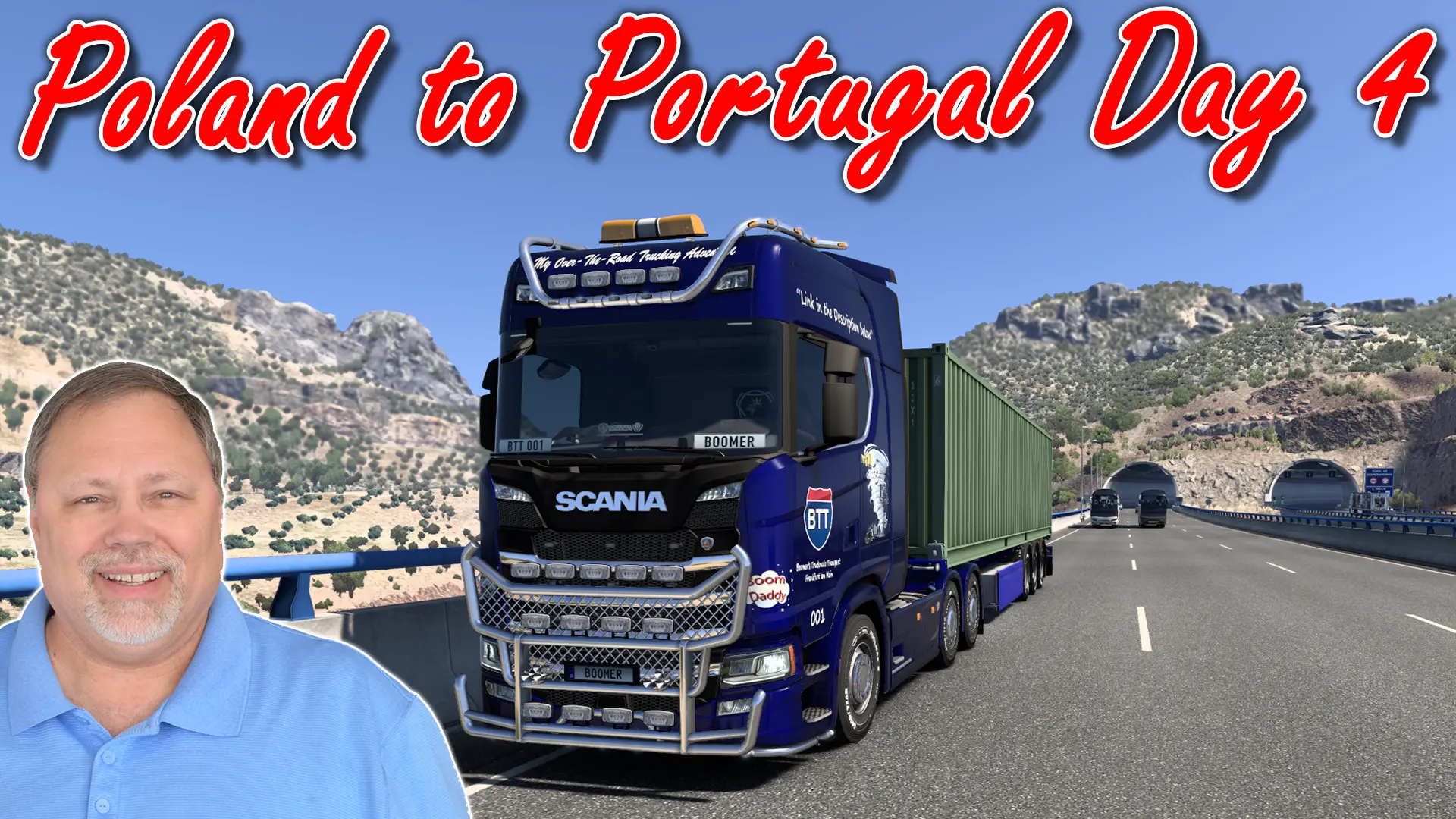 ETS2 Poland to Portugal Day Four All-Europe Challenge