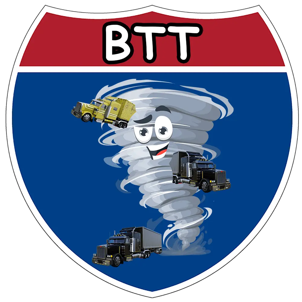 Boomer's Trucknado Transport Virtual Trucking Company logo