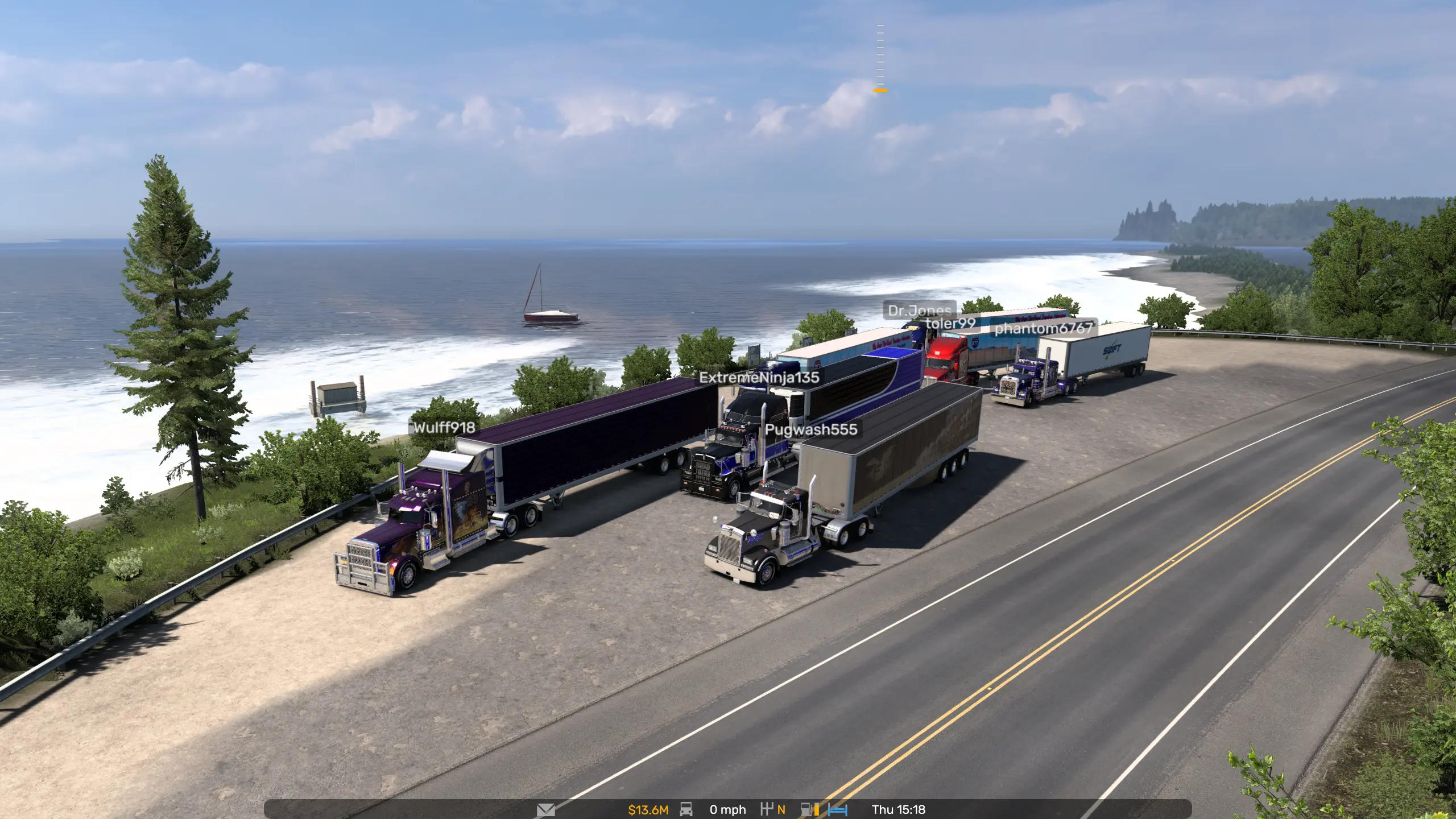 ATS Coast Highway Convoy