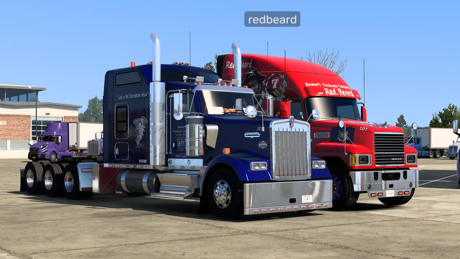 1-On-1 Convoy with RedBeard in American Truck Simulator