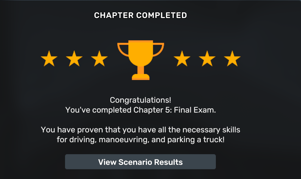 ETS2 Driving Academy Chapter 5 Final Exam