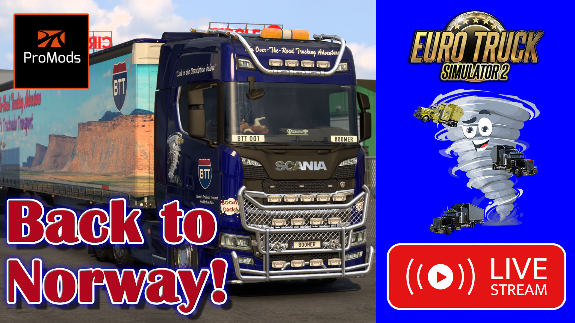 Back to Norway with ProMods in Euro Truck Simulator 2